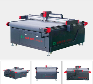 CNC Oscillating knife cutting machine for corrugated paper