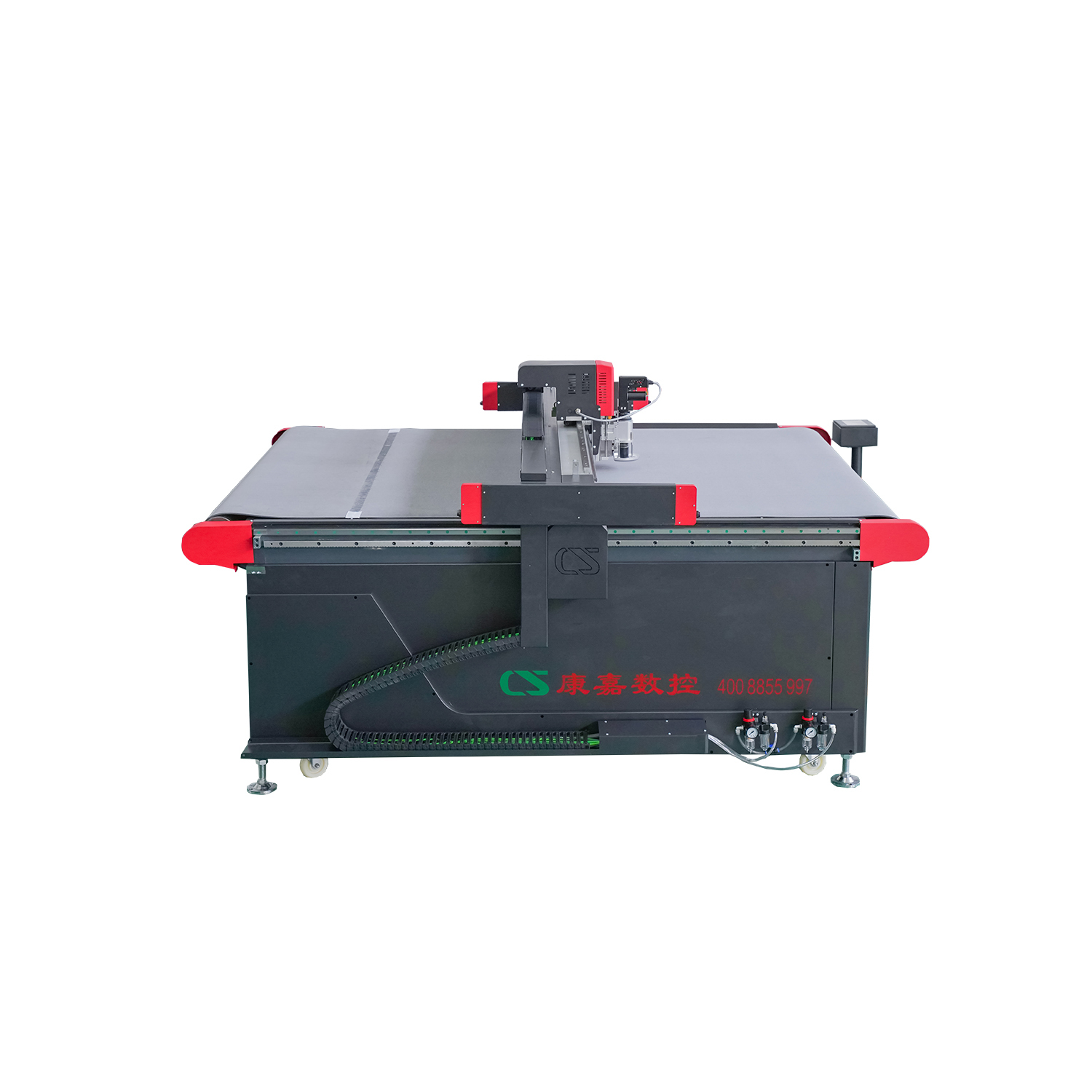 CNC leather Industry oscillating Knife Cutting Machine