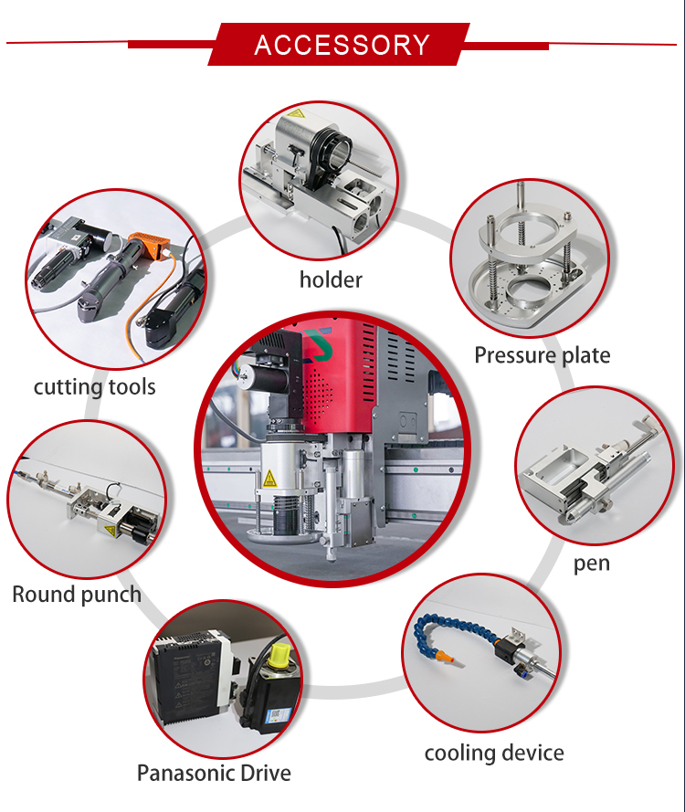 Automatic Oscillating Knife Cutting Machine