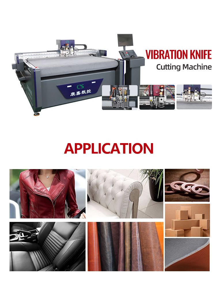 vibrating knife cutting machine