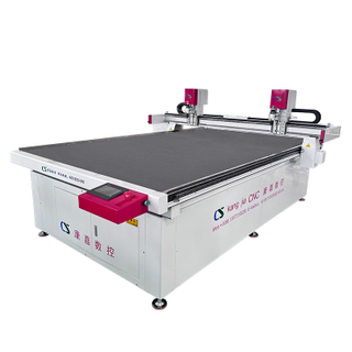 Automatic CNC Double head oscillating knife cutting machine